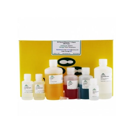 Zymo Research ZR Plasmid Miniprep-Classic Kit, 400 Preps ZD4016